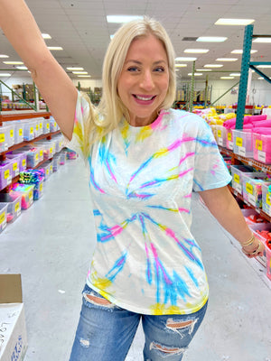 Sugar Swirl Tie Dye Tee