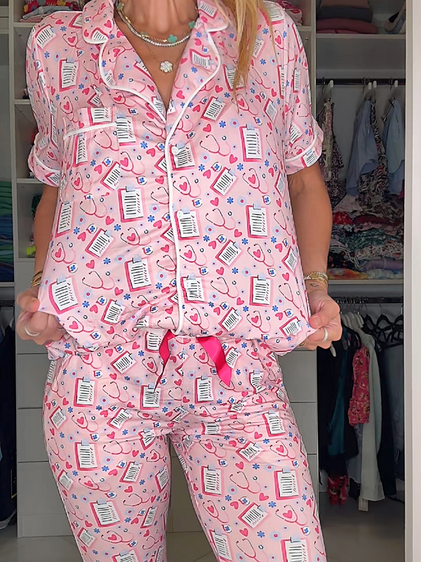 Nurse Jogger Pajama Set