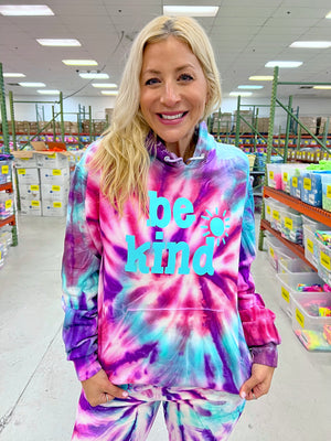 Be Kind Unicorn Blast Hoodie