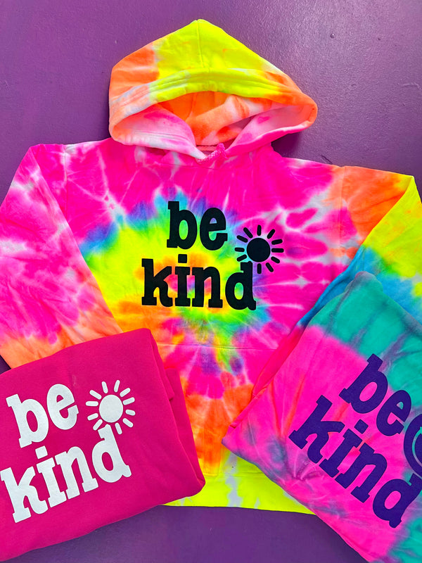 Be Kind Blooper Hoodie Sweatshirts Sunshine Sisters