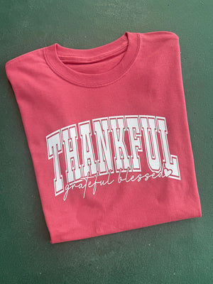 Thankful Grateful Blessed Tee