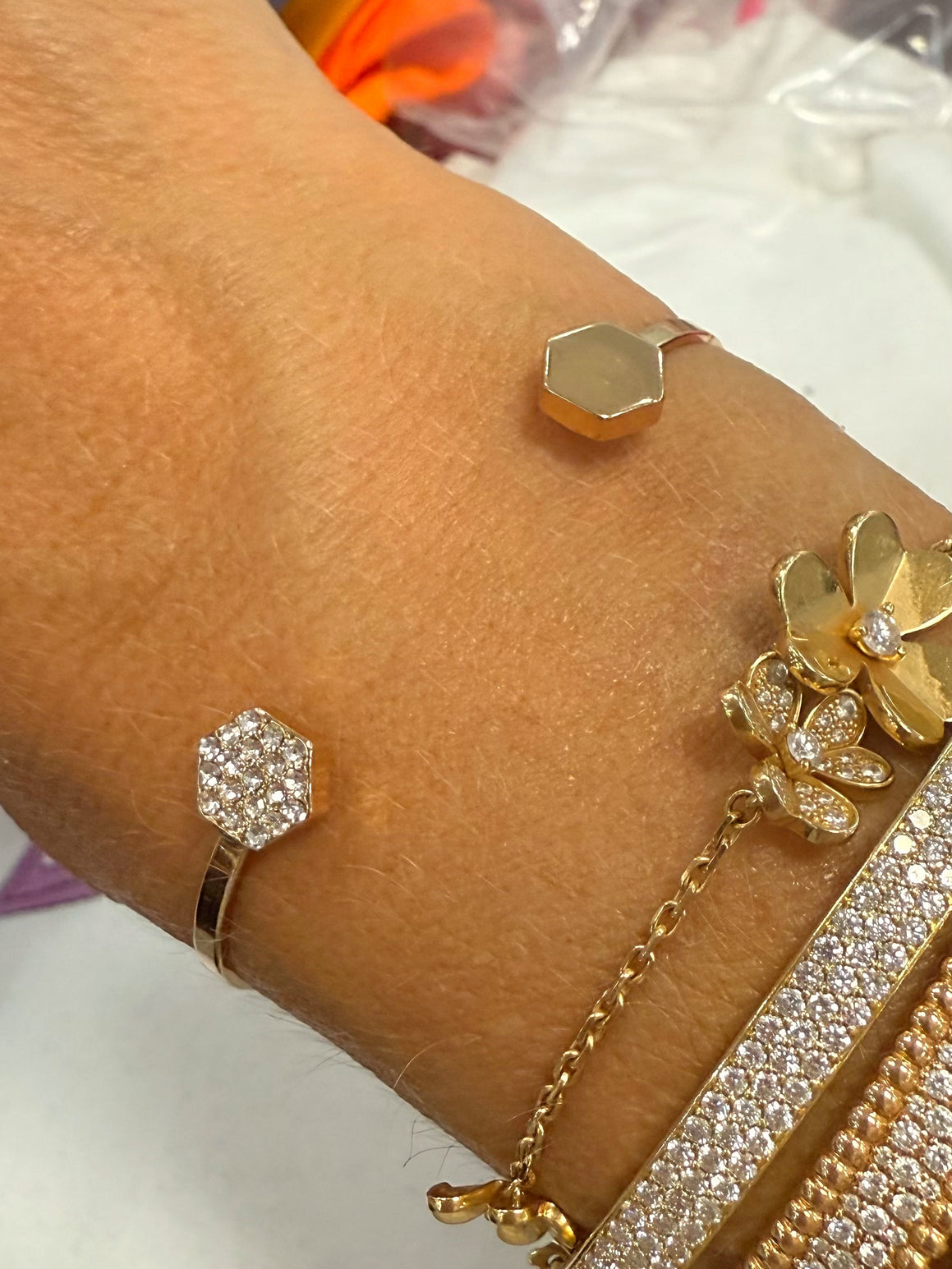 Crystal Cuff Bracelet