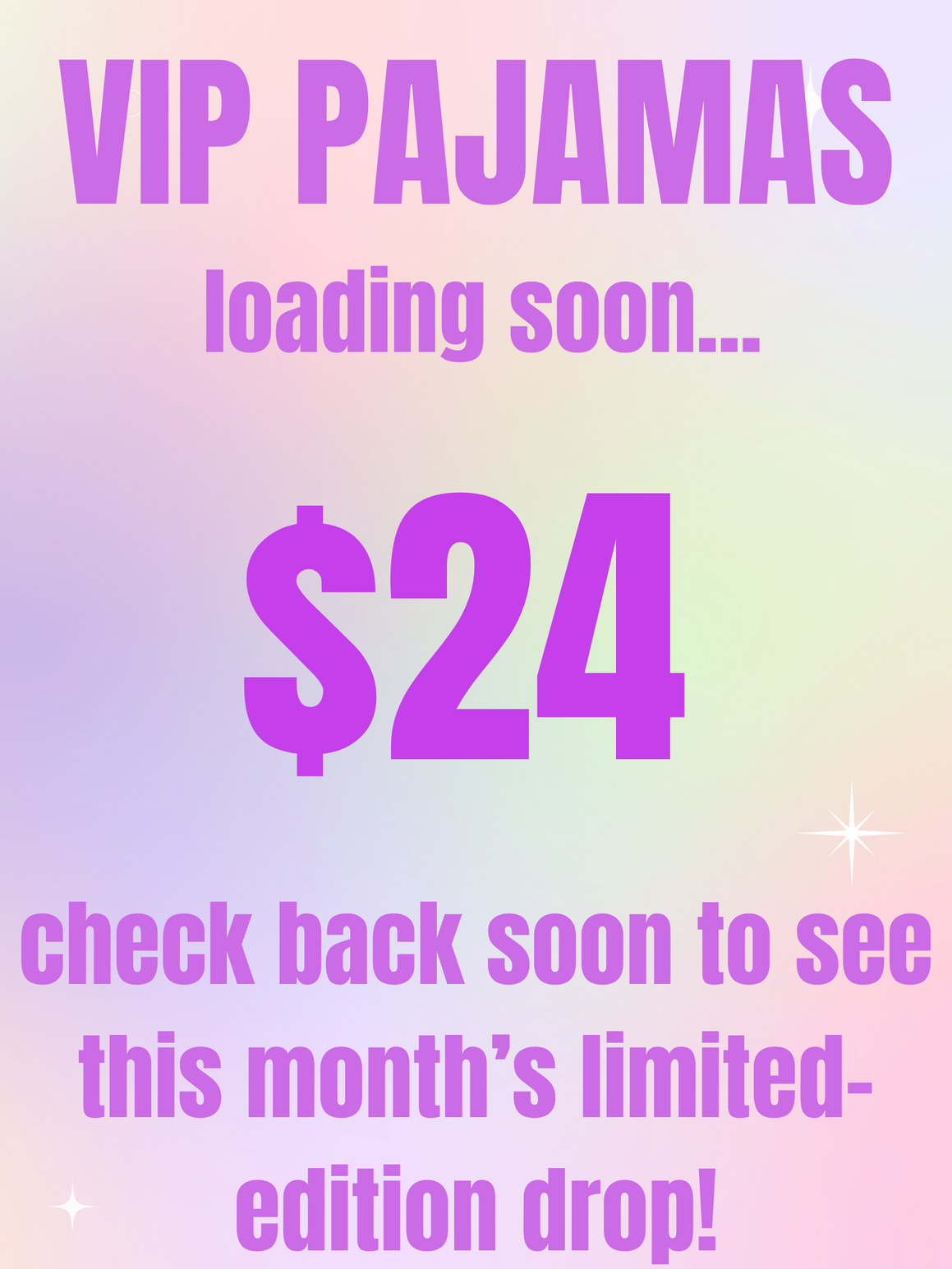 Jordann Jammies Monthly Subscription