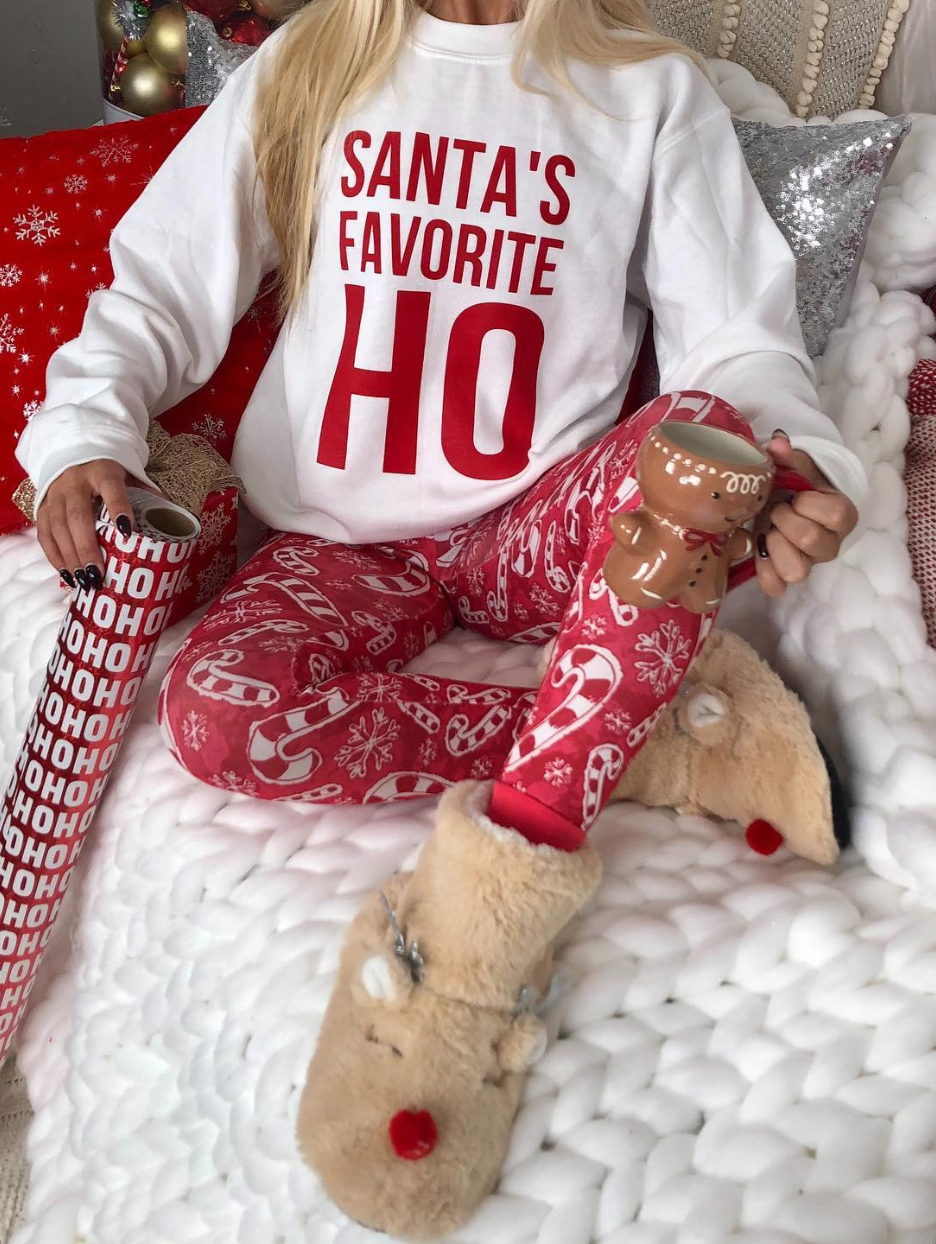 Santa's favorite ho on sale sweater