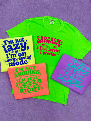 Sassy Vibes Tees