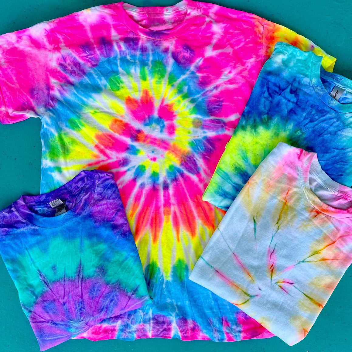 TIE-DYE TEE BUNDLE - 3 FOR $24