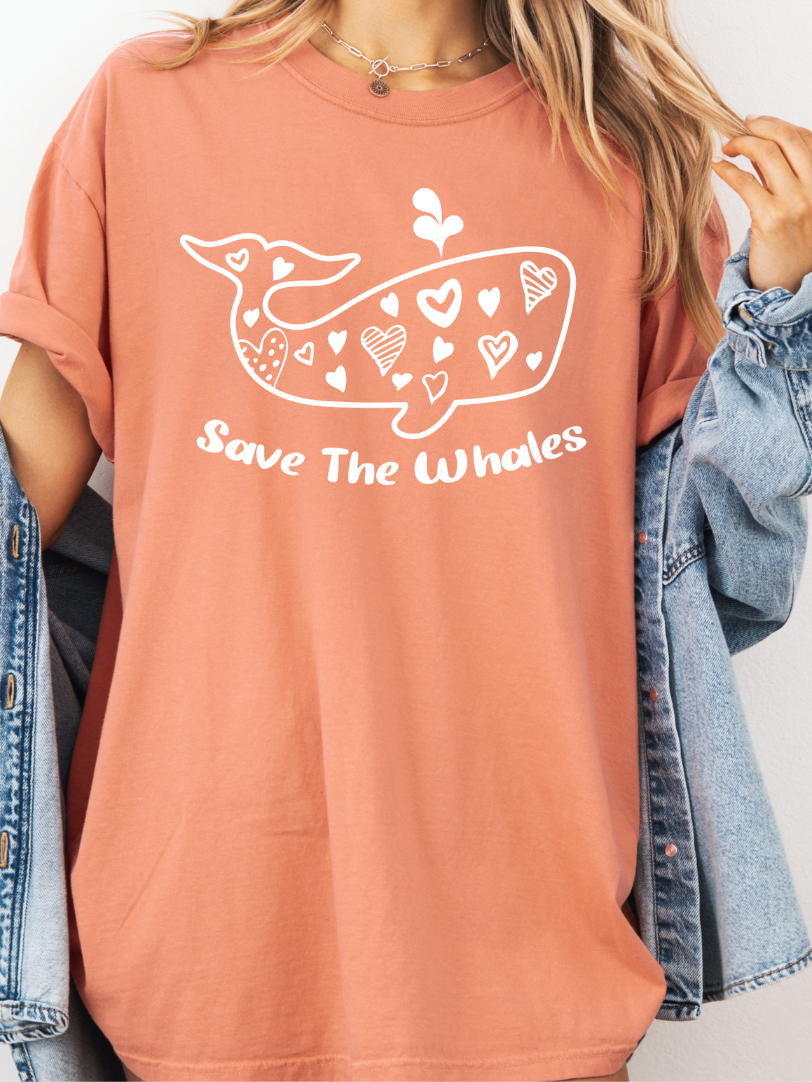 Save The Whales Comfort Colors Tee - Project Save The Tees