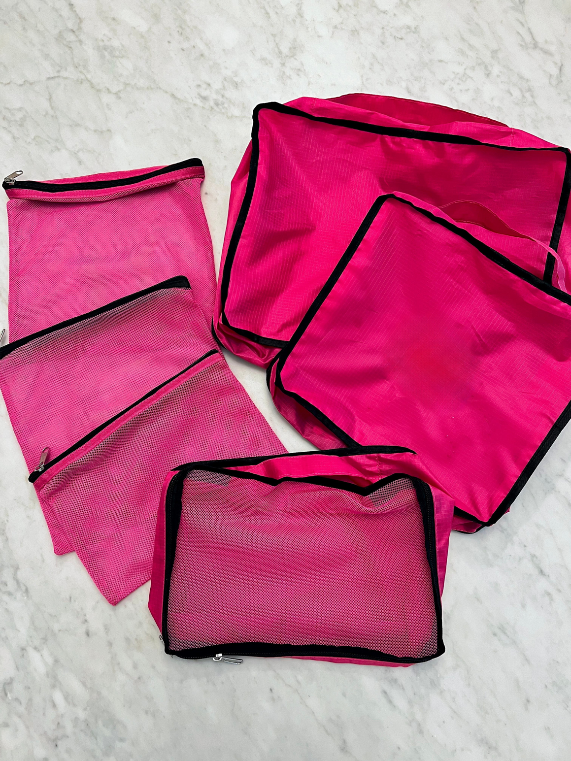 Hot Pink Packing Cubes