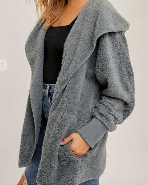Aspen Teddy Bear Cardigan - Sunshine Sisters