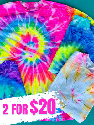 Tie-Dye Tees Bundle 2 - Pack