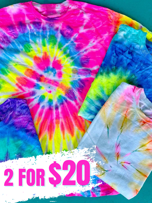 Tie-Dye Tees Bundle 2 - Pack