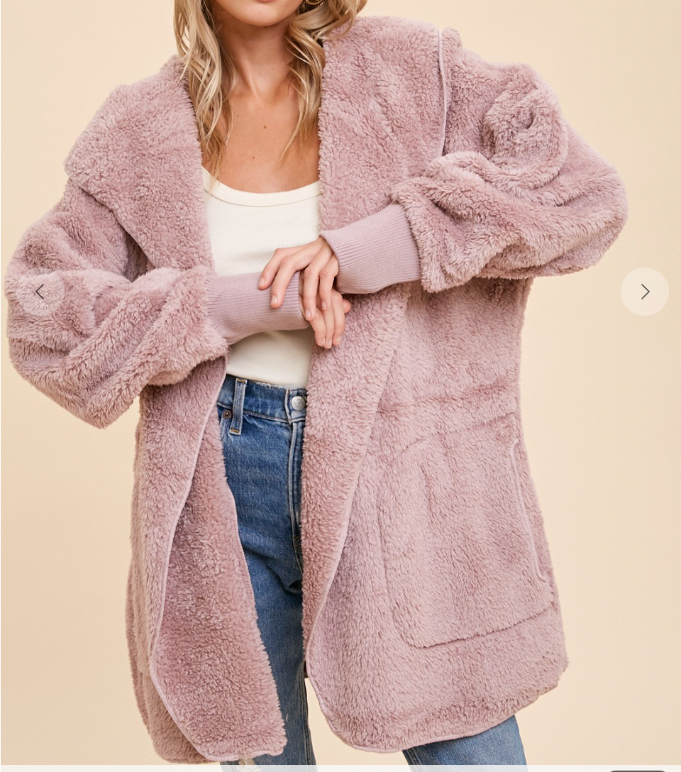 Aspen Teddy Bear Cardigan