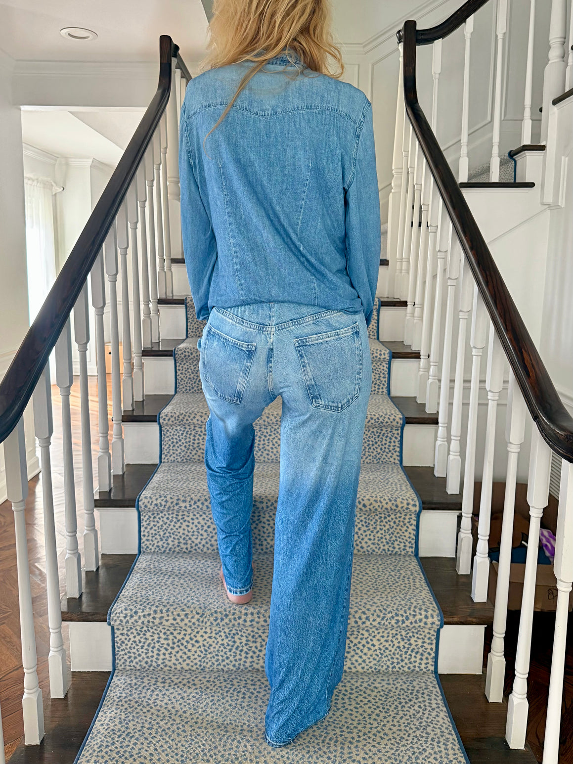 Denim Dreams Pajama Set