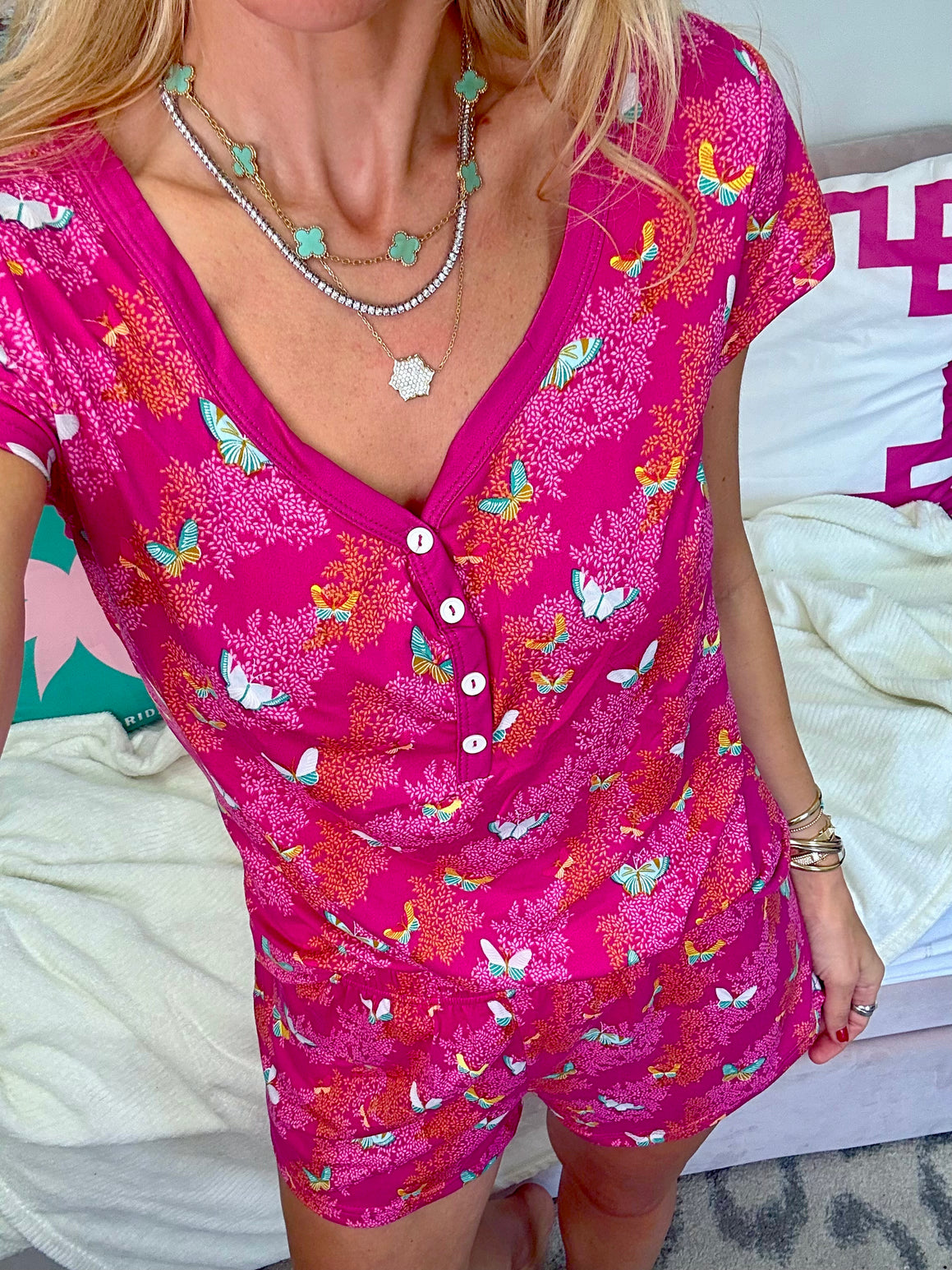 Butterfly Dreams Shorts Pajama Set