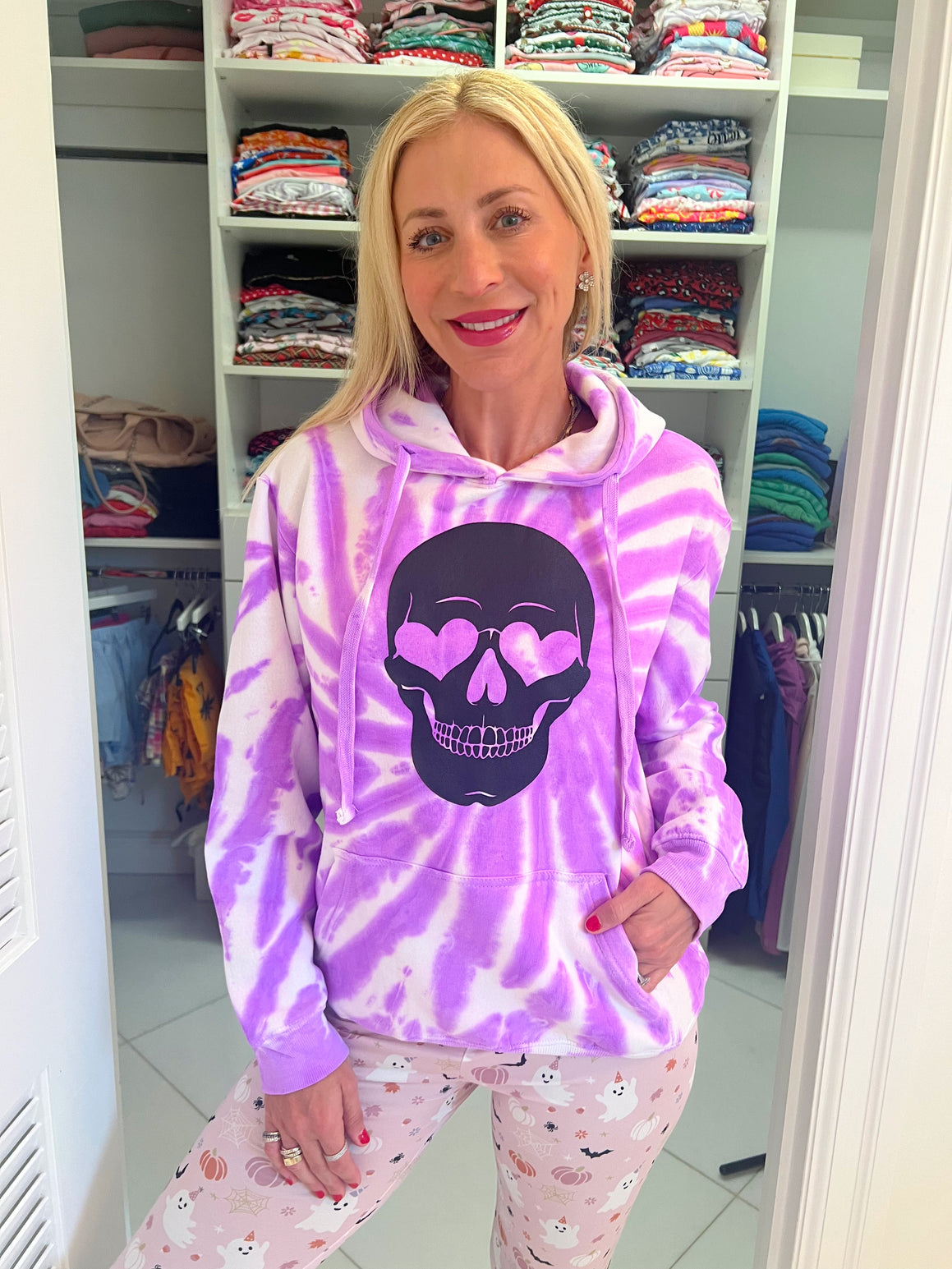 Reinders tie dye hoodie sale