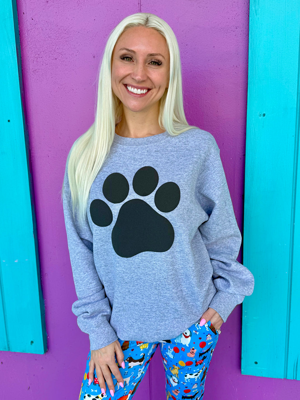 Paw Print Sweatshirt