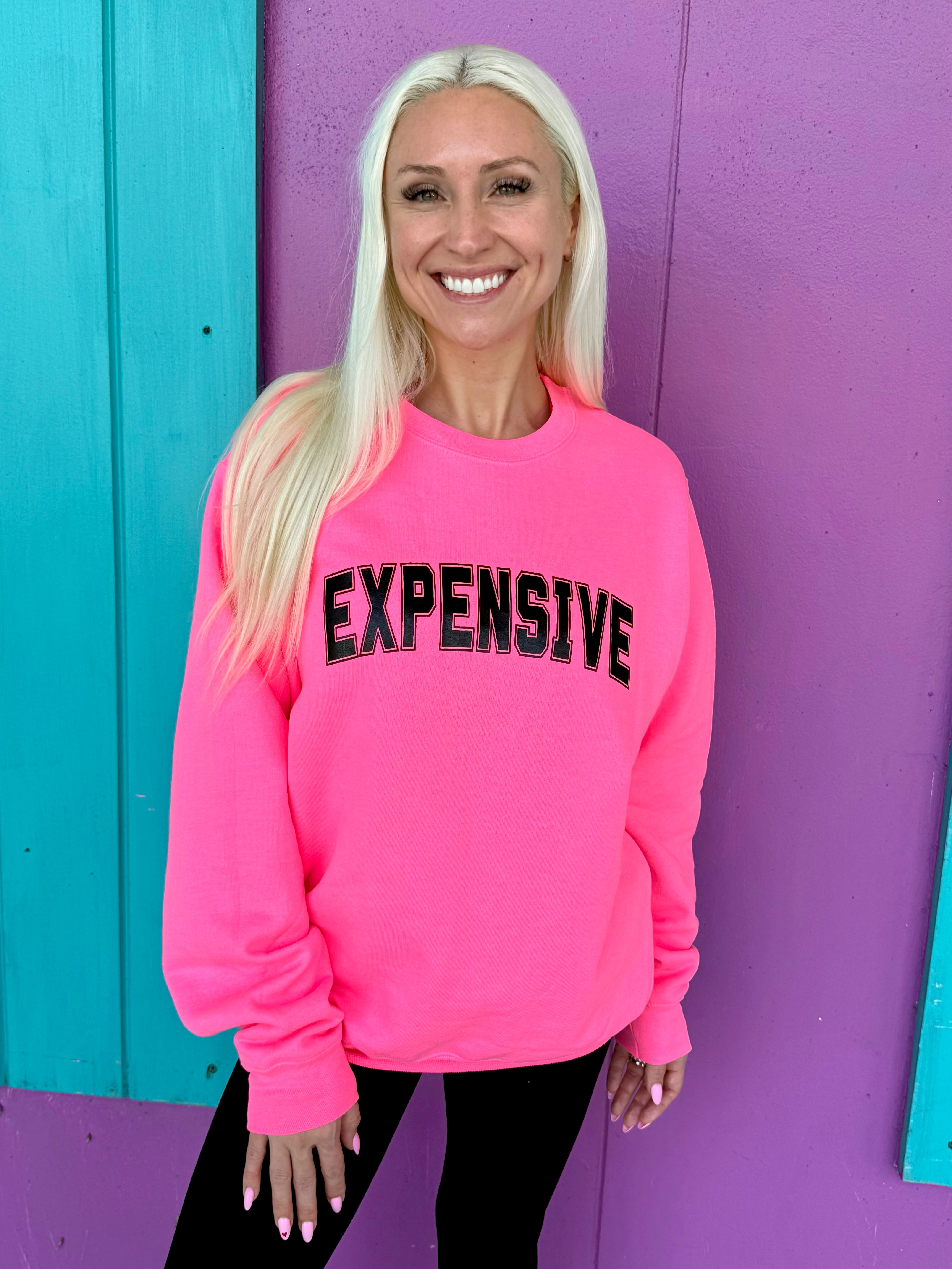 トレーナー+スウェット PINK HOUSE - PINK HOUSE / design sweat shirts trainer Pink sweatshirt BEAT without a hood | Jumping® Fitness
