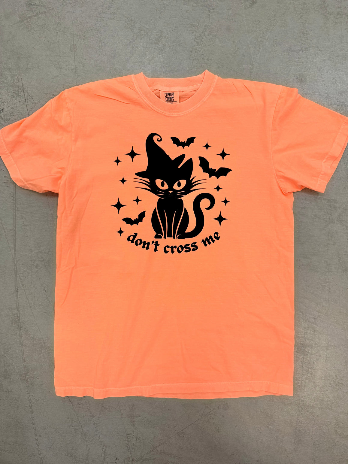 Don't Cross Me Black Cat Tee