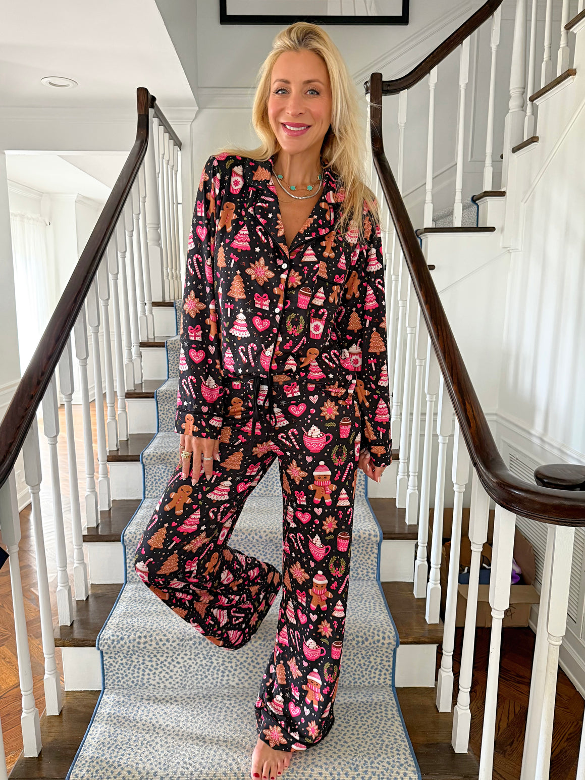 Cutesy Christmas Treat Pajama Set