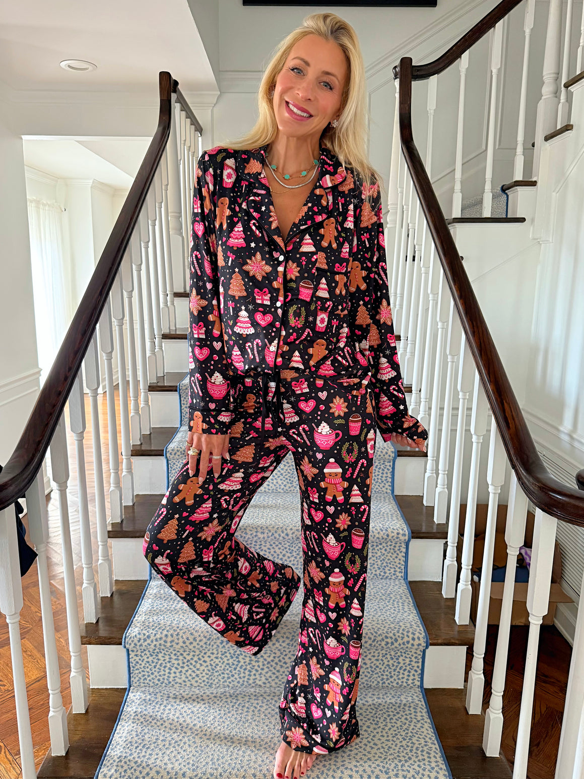 Cutesy Christmas Treat Pajama Set