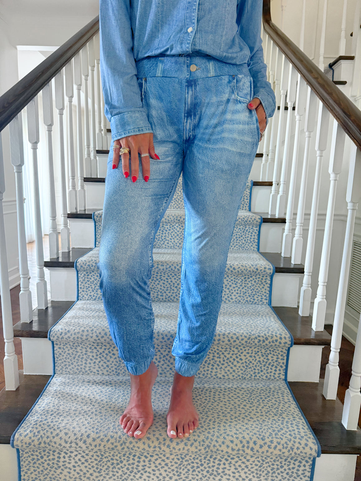 Jordann Jammies Denim Dreams Jogger Pants