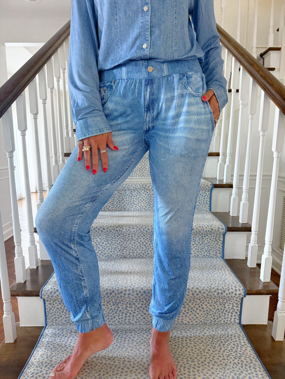 Jordann Jammies Denim Dreams Jogger Pants