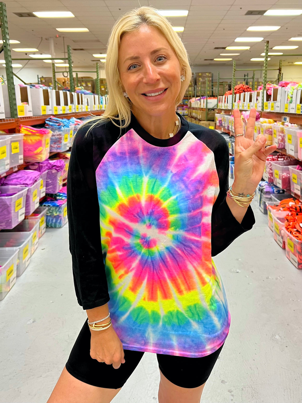 Ladies tie hotsell dye t shirts