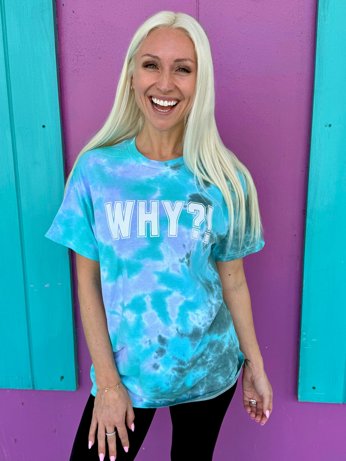 Why?! Reef Crush Tie-Dye Tee