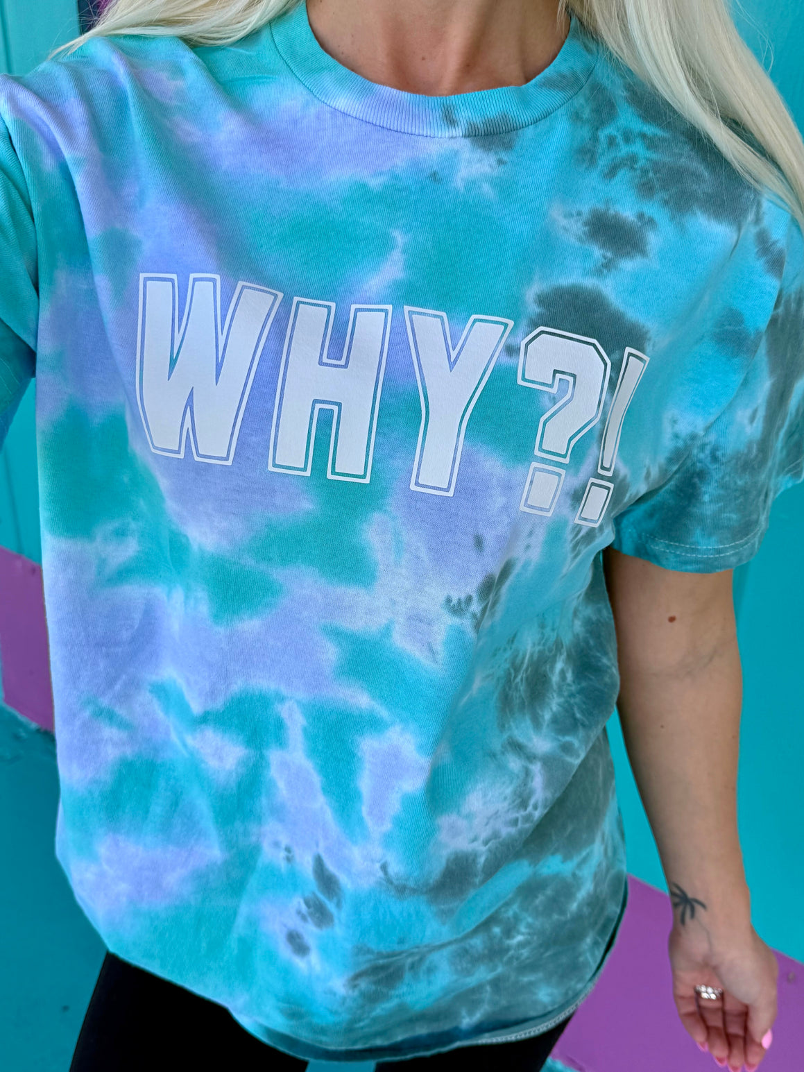Why?! Reef Crush Tie-Dye Tee