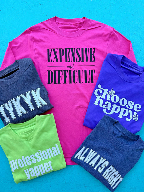 Mystery Graphic Long Sleeve Tee