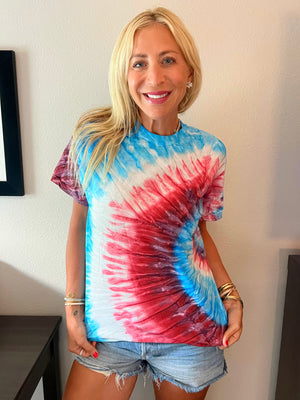 Summer Burst Tie-Dye Tee