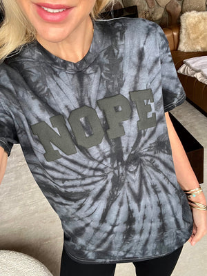 Nope Black Spider Tee