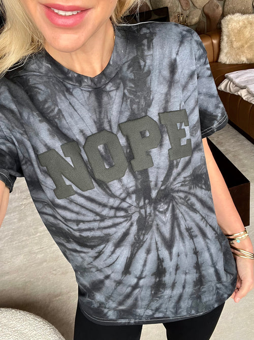 Nope Black Spider Tee