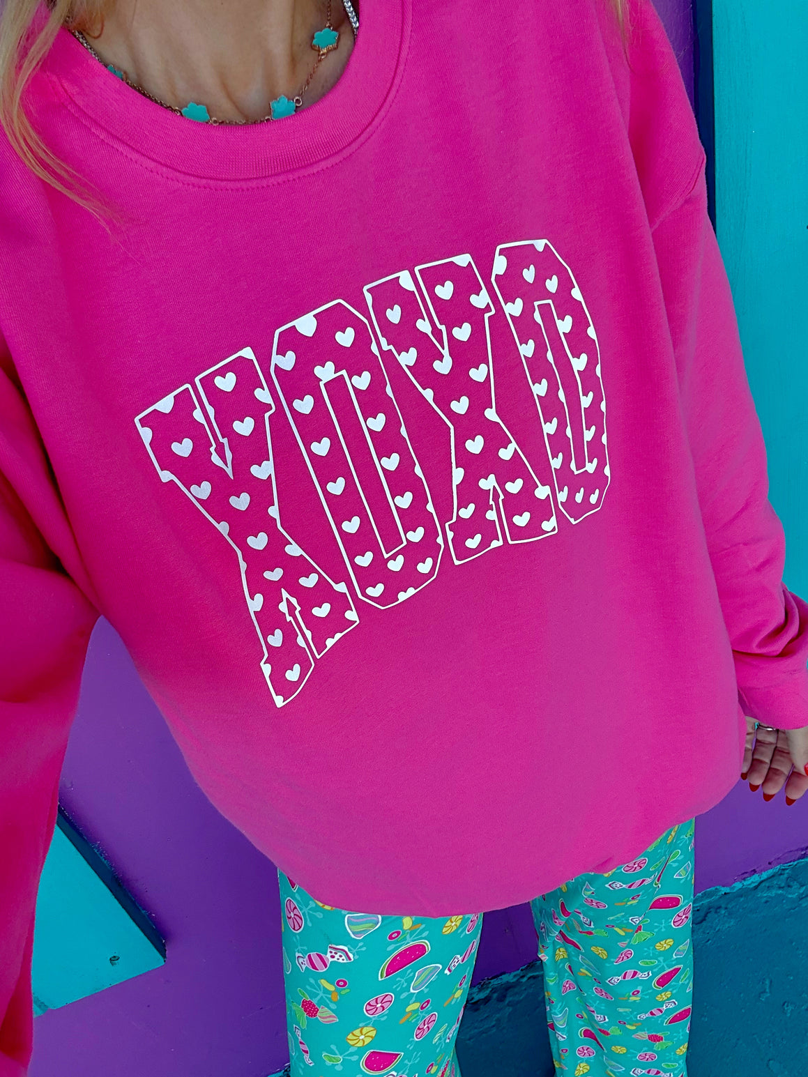 XOXO with Hearts Sweatshirt