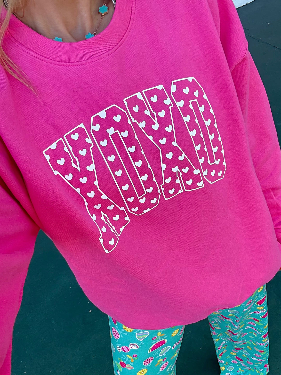 XOXO with Hearts Sweatshirt