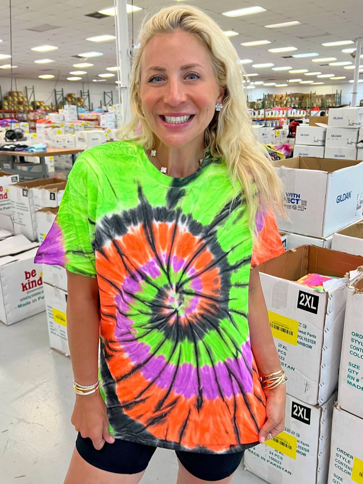 Womens tie 2024 dye tee shirts