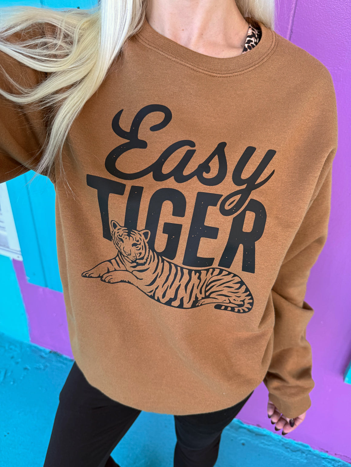 Easy Tiger Golden Sweatshirt