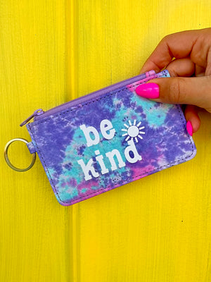 Be Kind Card Case Keychain