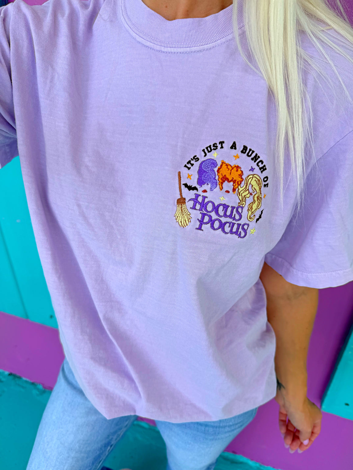 Hocus Pocus Embroidered Tee