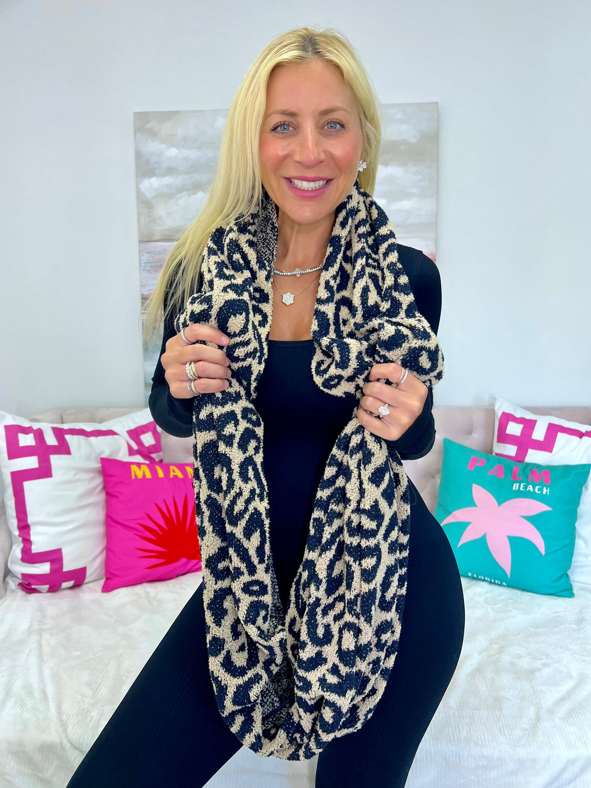 Leopard Blanket Scarf
