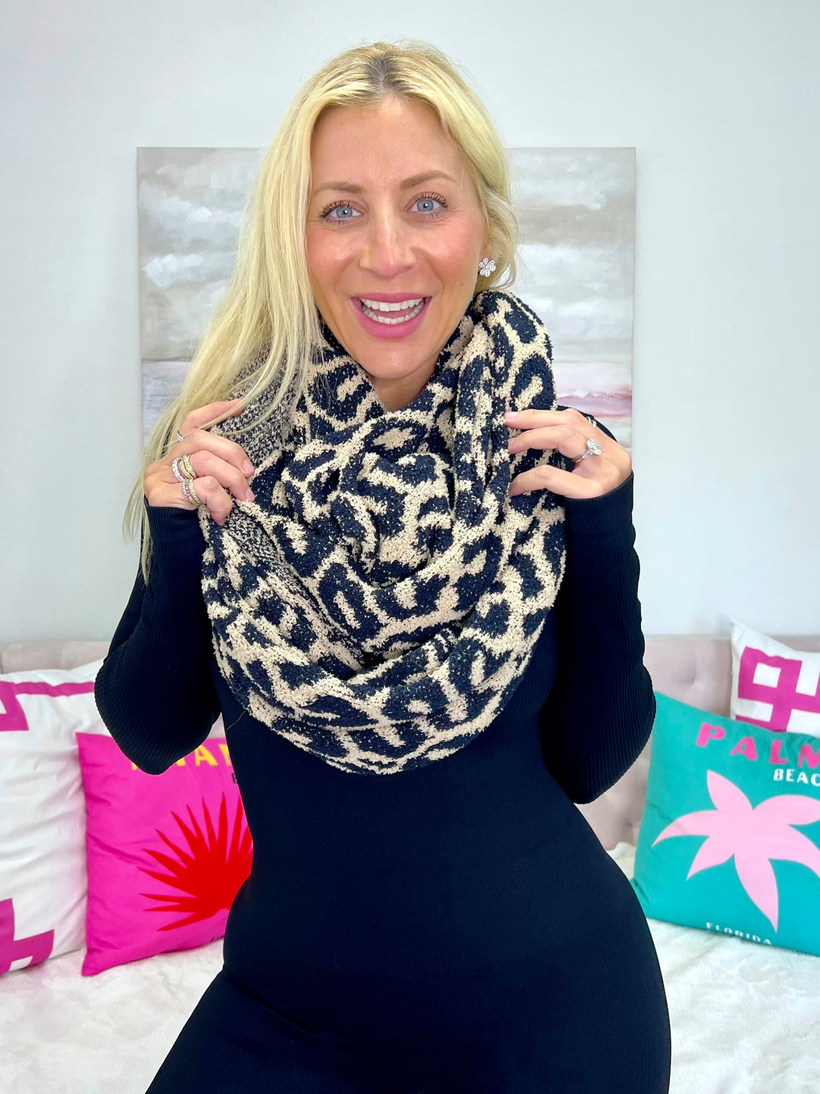 Leopard Blanket Scarf