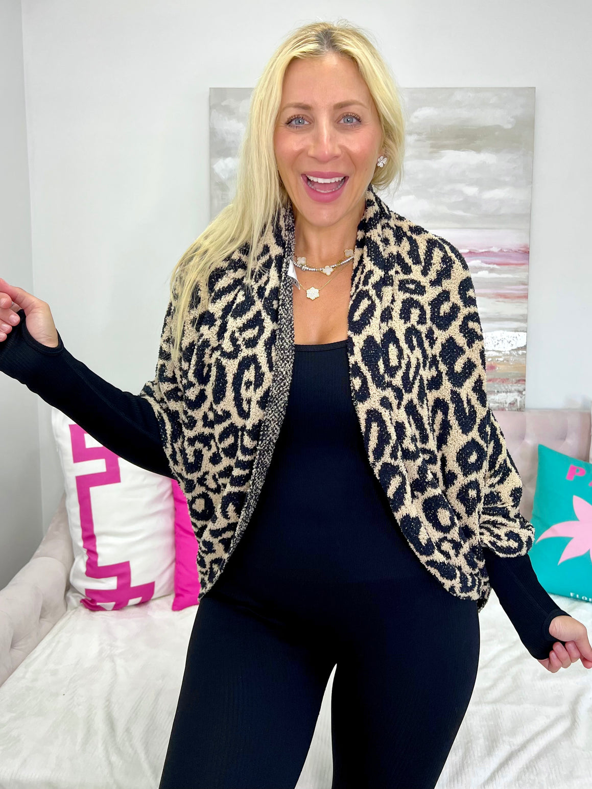 Leopard Blanket Scarf