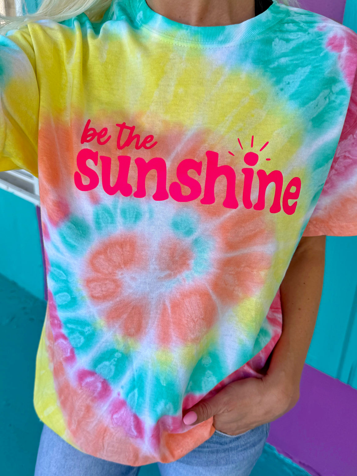 Be The Sunshine Sour Patch Tie-Dye Tee