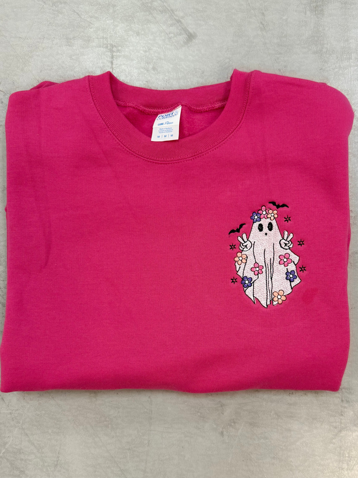 Boho Ghost Embroidered Sunshine Sweatshirt