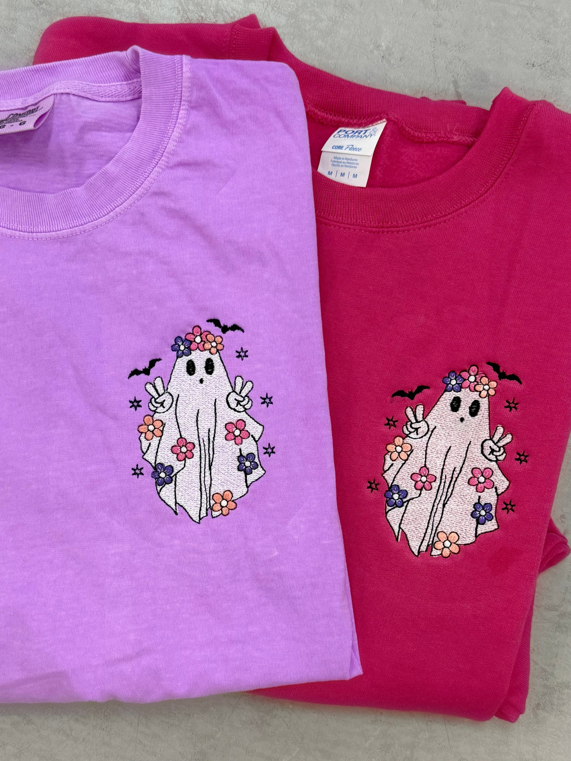 Boho Ghost Embroidered Sunshine Sweatshirt