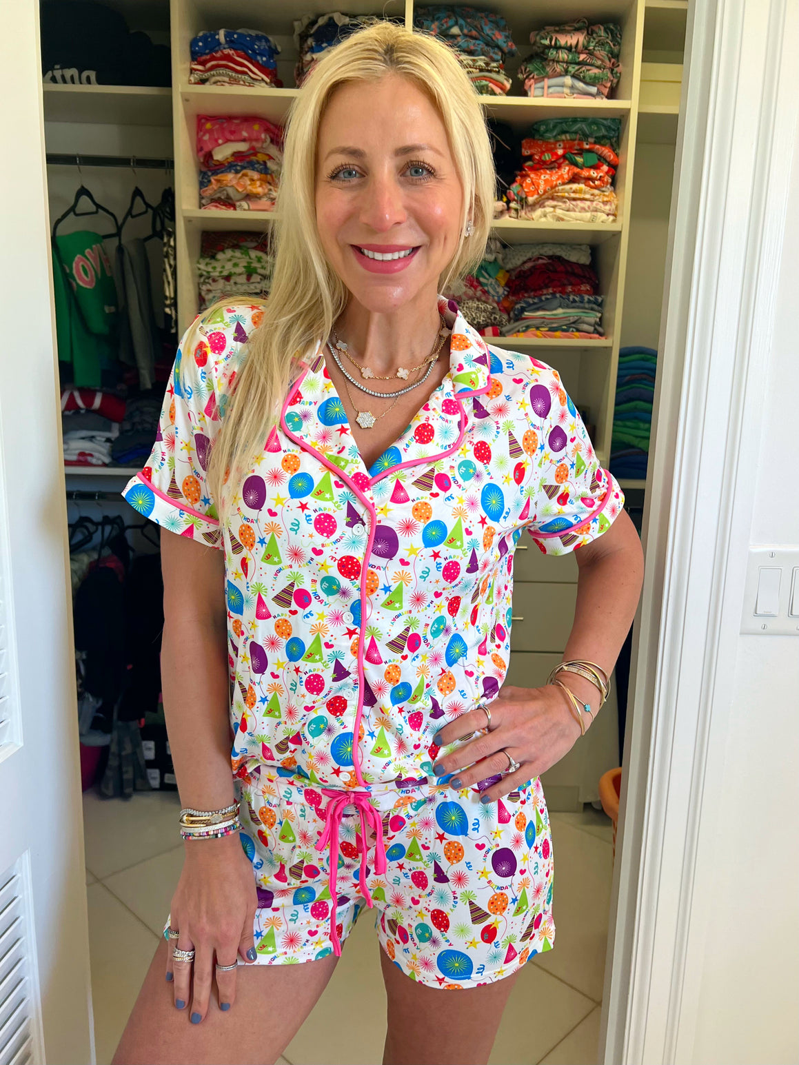Birthday pajamas hotsell