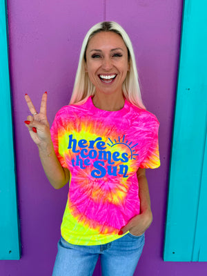 Here Comes The Sun Tie-Dye Tee