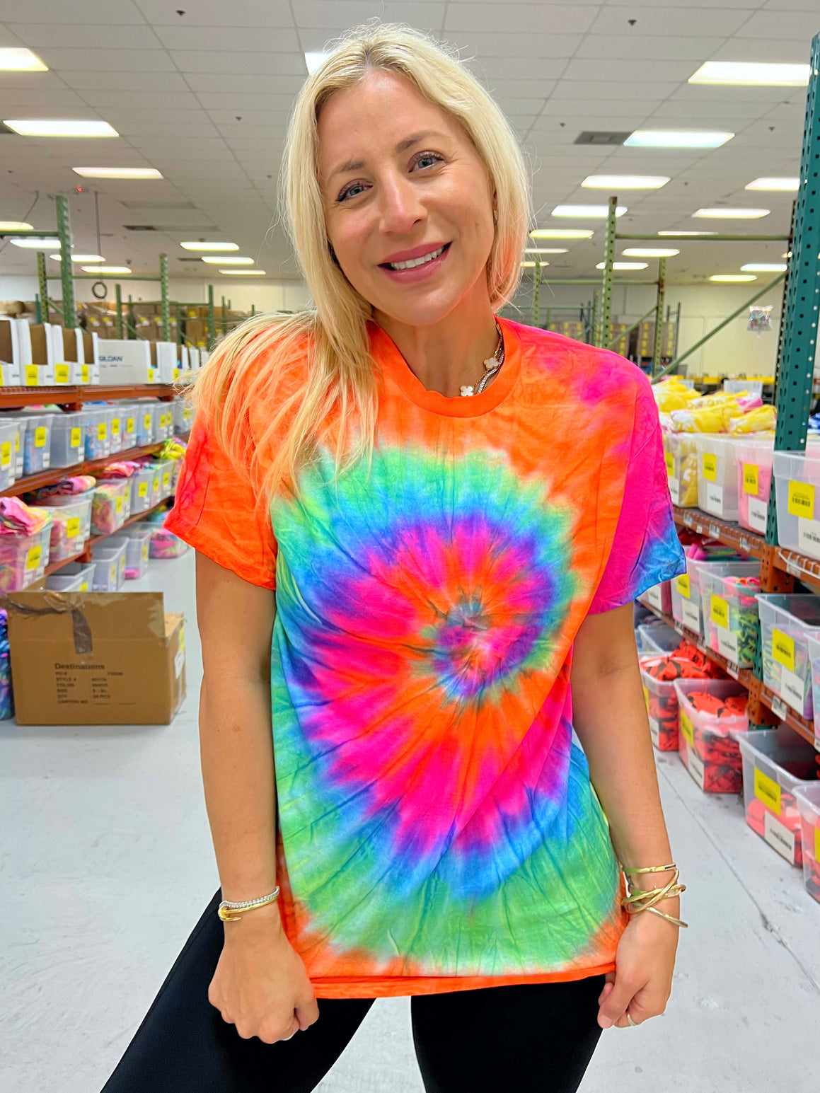 Tie and dye discount tee