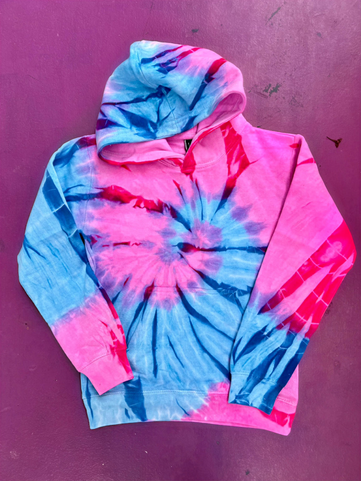 Oversized Sweatshirt So Salty Sweatshirt Rainbow Swirl Tie