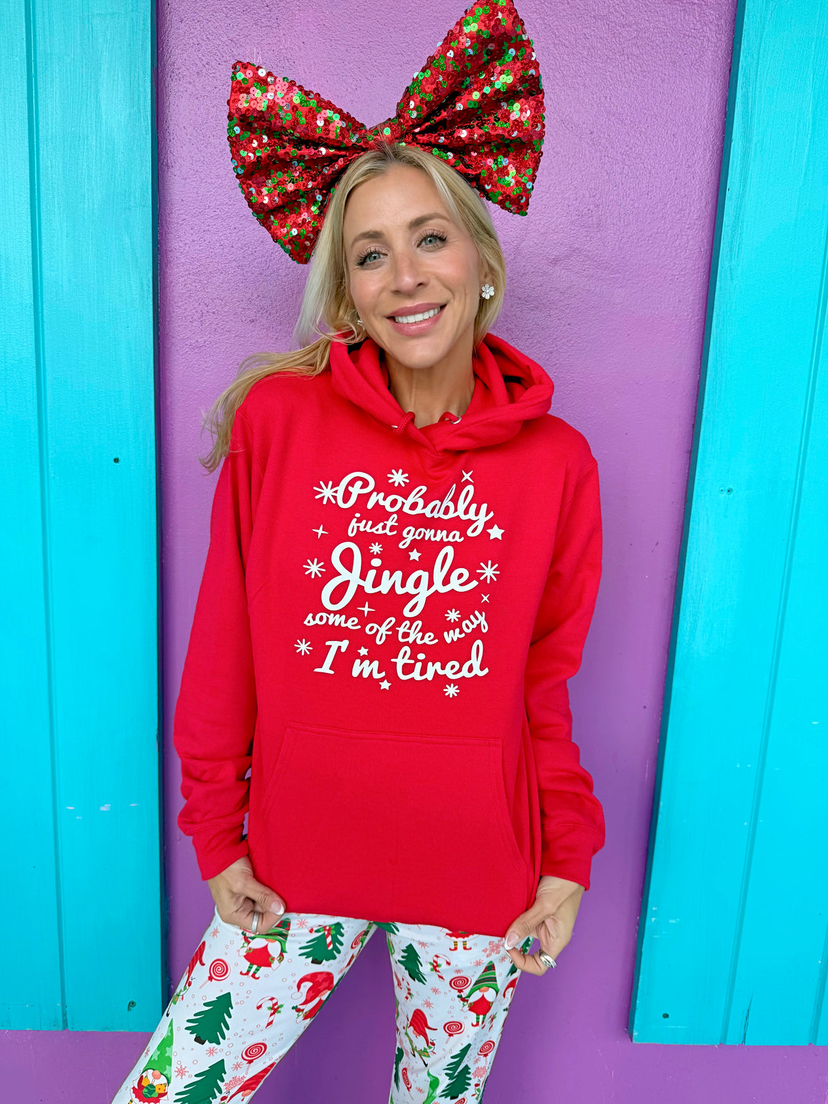 Probably Just Gonna Jingle Some of the Way I'm Tired Hoodie